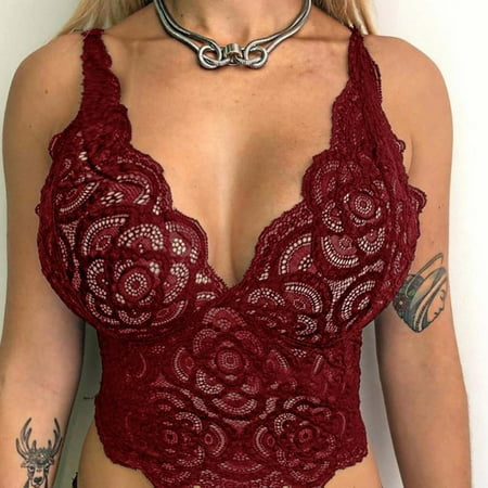 

YDKZYMD Women s Underwear Bandeau High Quality Bra Lace V Neck Bra