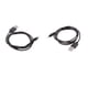 thumbnail image 1 of 2 Cables de Carga (conector a Conector CC), 2,5 X 0,7 Mm, 100 Cm, Negro, 1 of 8