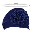 thumbnail image 6 of Callipe Chemo Headwear for Women with Hair Loss Elastic Chemotherapy Hats with Flower Multifunctional Breathable Beanie for Sleep Outdoor Activities, 6 of 8