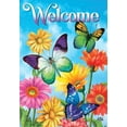thumbnail image 3 of Briarwood Lane Fluttering Butterflies Spring House Flag, 3 of 4