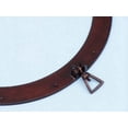 thumbnail image 2 of Handcrafted Model Ships MC-1967-24-AC Antique Copper Decorative Ship Porthole Mirror - 24 in., 2 of 2