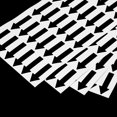 thumbnail image 4 of Etiqueta de sticker de flecha pequeña 1.2x0.5", 450 piezas de decal de codificación de color adhesivo, negro, 4 of 6