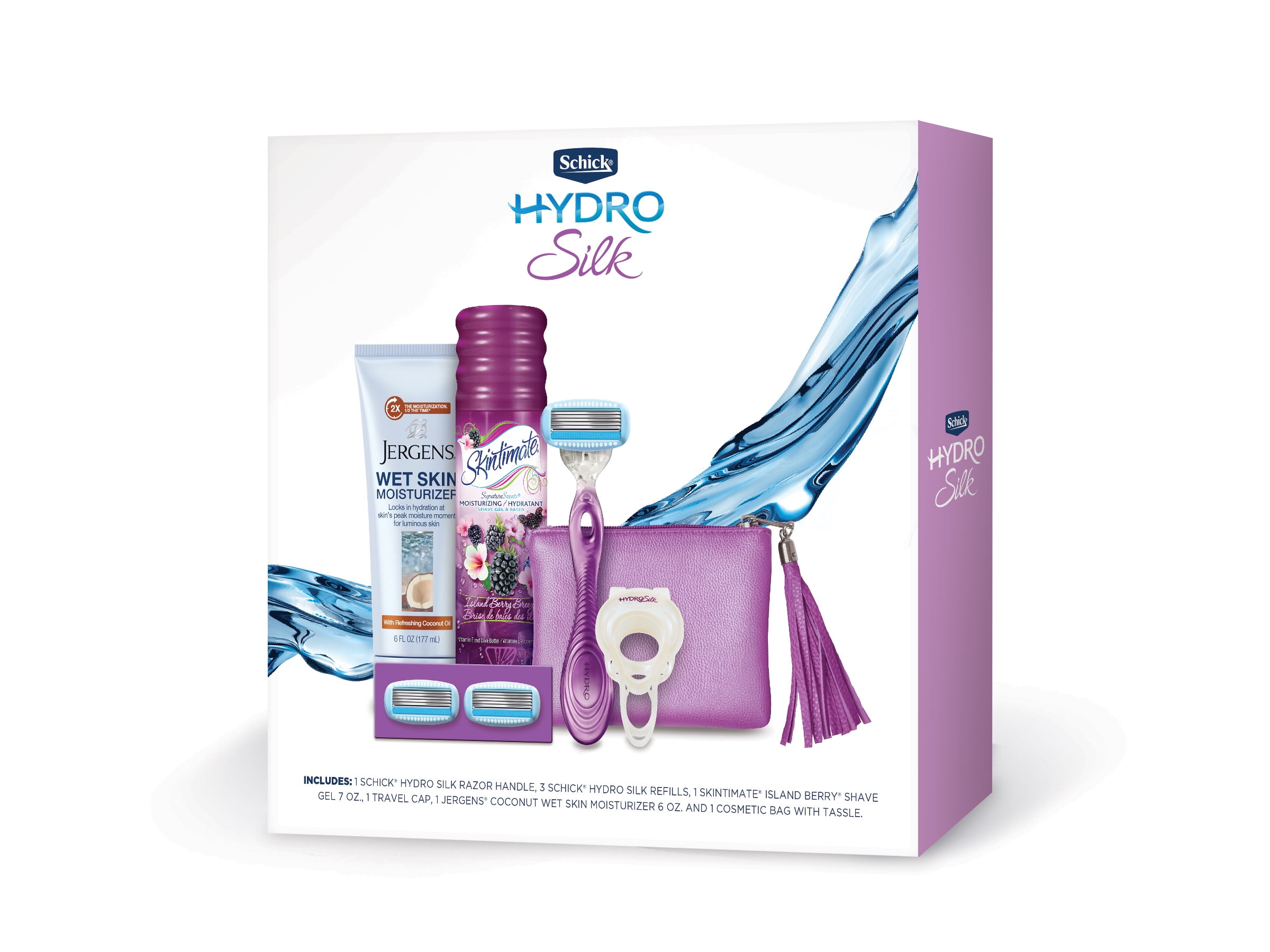 schick hydro silk gift set