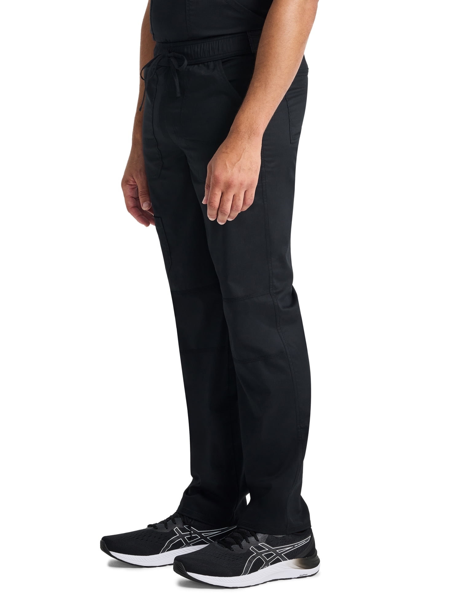 Genuine Dickies Men's Stretch Drawstring Straight Leg Cargo Scrub Pant