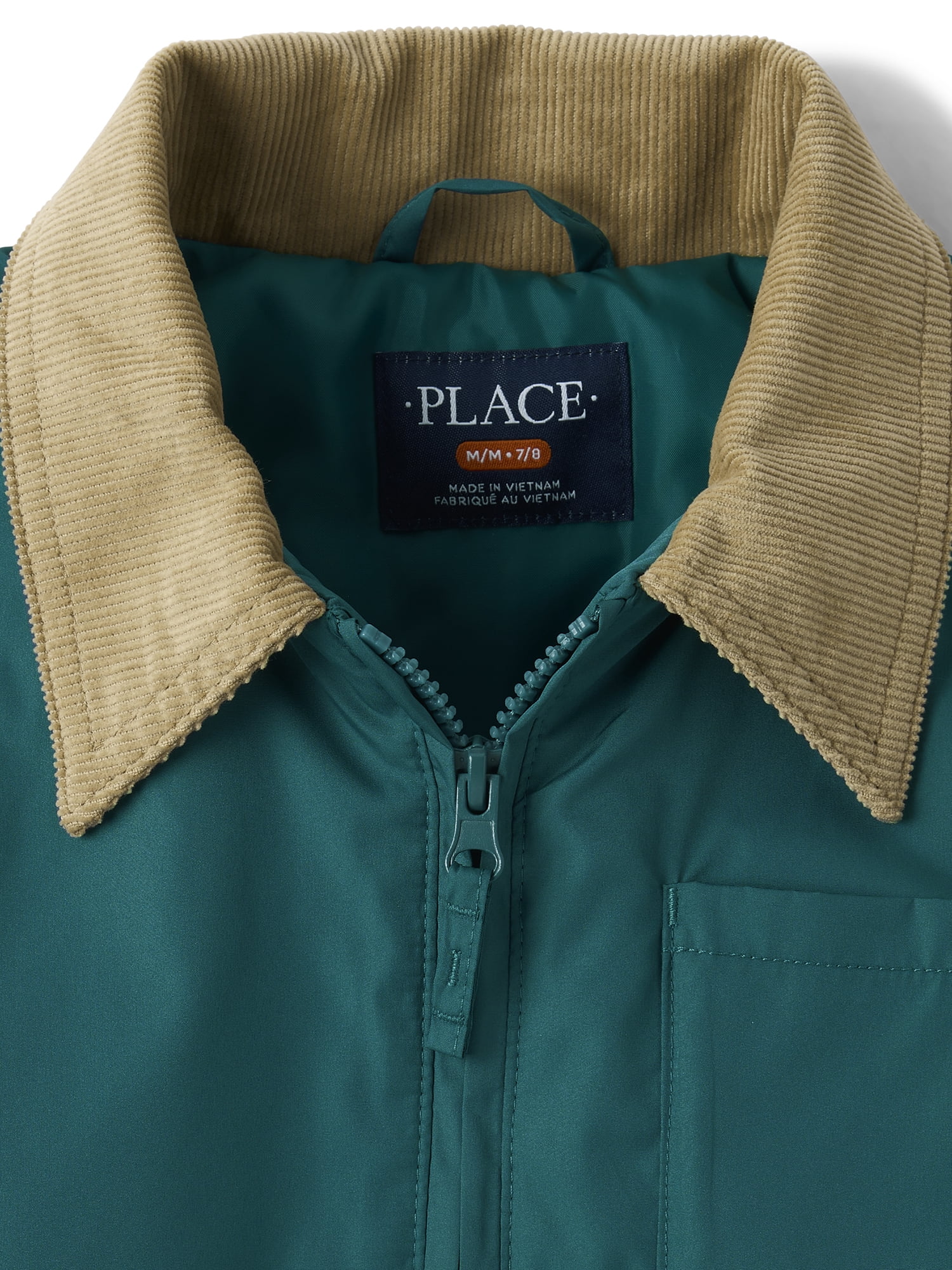 The Children's Place Boys Long Sleeve Hooded Workwear Jacket, Sizes XS-XXL