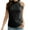 Black, variant on UPPADA Halter Tops For Women Summer,Women's Fashion Lace Sleeveless Tank Tops Casual Comfy Slimming Fit Vest Shirts