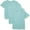 Chill, variant on Boys 3-Pack T-Shirt Crew Neck Short Sleeve 100% Cotton Tee, Size: 4-14 - XL - Cobalt