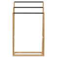thumbnail image 3 of Bouclair Natural Bamboo Towel Rack, 3 of 8