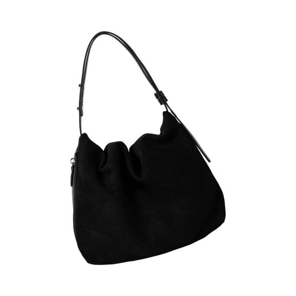 Fashionable Suedes Shoulder Purse Compact Underarm Purse For Women