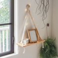 thumbnail image 1 of Hecho Macrame Bor Tapiz Estante para colgar en Estantes flotantes Onizador elegante de Boho para decoración del de perfecl Estante de pared tapiz, 1 of 7