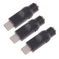 thumbnail image 1 of Convertidor Macarena USB 3.1 hembra tipo C 5,5 x 2,1 mm negro, 1 of 8