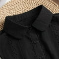 thumbnail image 3 of LoudSung Fake Collar Detachable Half Shirt Blouse False Collar Hollow Floral Lace Dickey Collar Elegant for Women Girls, 3 of 8