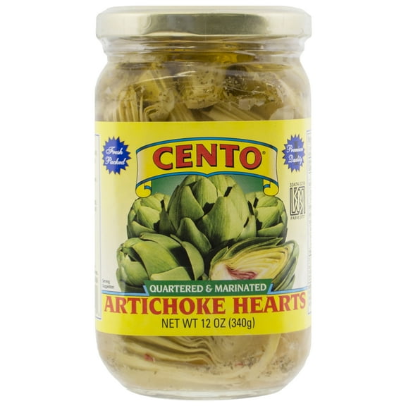 Cento Marinated Artichoke Hearts 12 Oz