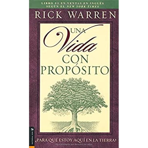 Pre-Owned Una Vida con Proposito (Hardcover) 0829737863 9780829737868