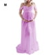 thumbnail image 5 of Minnieouse Vestido de fotografía de maternidad Vestido con abertura frontal Maxi Embarazo Ropa larga para embarazadas Prop Baby Showers Luz de Type2 NO2, 5 of 6