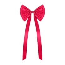 hulanddfd Christmas Tree Bows, 24"x71in" Red Christmas Bows Xmas Hanging Decoration for Xmas Tree Wreath and Wedding Party Holiday Decor