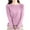 Purple, variant on Fmbrln Womens Casual Solid Basic Knitted Sweaters Fall Winter Fashion Long Sleeve Crew Neck Pullover Tops Loose Comfy Sweaters Black L