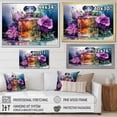 thumbnail image 4 of Designart "Perfume Vibrant gracefulness IV" Fashion Floater Framed Canvas Wall Art, 4 of 7