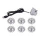 thumbnail image 1 of Kit de engranajes para motor de barbacoa eléctrica, piezas de motor con cable, accesorios para barbacoa giratoria automática DIY para picnics y cocina, 1 of 8