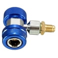 thumbnail image 2 of Adaptador de baja para aire acondicionado de 1/4 '', válvula de seguridad de acoplamiento de metal, DYNWAVEMX Adaptador de acoplamiento rápido, 2 of 6