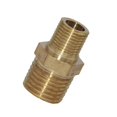 thumbnail image 2 of 6x NPT Latón Adaptador de Tubería Línea de Manguera de Aire Adaptador de Rosca de Tubería de Agua Acoplador, 2 of 4
