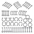 thumbnail image 5 of 60pcs Kit 16/14g Jewelry Tongue Tragus Ear Eyebrow Lip Nose - 6mm, 5 of 5