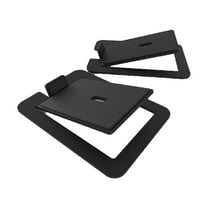 Kanto S6 Desktop Speaker Stands for Large Speakers, Black - Pair