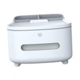 thumbnail image 3 of GROWTH TANK Tissue Box Cover Desk Storage Organizer Tissue Case for Home Bathroom Toilet White, 3 of 9