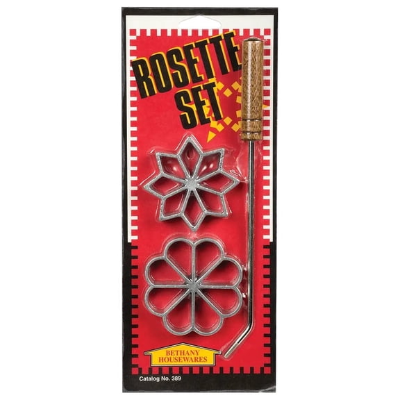 Bethany Aluminum Rosette Set, 2 Count