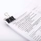 thumbnail image 2 of Juego de 12 clips para documentos | 41 mm | Caja de clips multifunción | Clips para carpetas | Clip de dibujo de papel metálico para notas | Papel de carta | Suministros de oficina con clips | Negro, 2 of 8