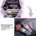 thumbnail image 3 of Bolso de Viaje MIMA 2 Backpack Maleta Deportiva de Gimnasio Impermeable Lila, 3 of 8