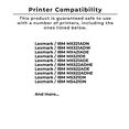thumbnail image 3 of Zoomtoner Compatible with Lexmark IBM 56F1H00 Laser Toner Cartridge - High Yield - Black, 3 of 4