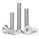 thumbnail image 3 of Tornillos de Cabeza Avellanada con Hexágono Interno M6x30mm Acero Inoxidable 15 piezas, 3 of 9