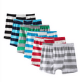 thumbnail image 2 of Boys' 2-Pack Striped Boxer Briefs, Gray & Red - 5-6Y, 2 of 4