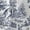 Beagle Toile Print, variant on Tutolipy Linen-Like Women’s Tops, Pineapple Flower Print Casual Linen-Style Women’s Shirts for Beach Spring Holiday, Size Medium