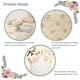 thumbnail image 3 of Makeup Cosmetic Bag 3 Pcs Cotton Quilted Makeup Bag Aesthetic Floral Toiletry Bag for Women,E, 3 of 5