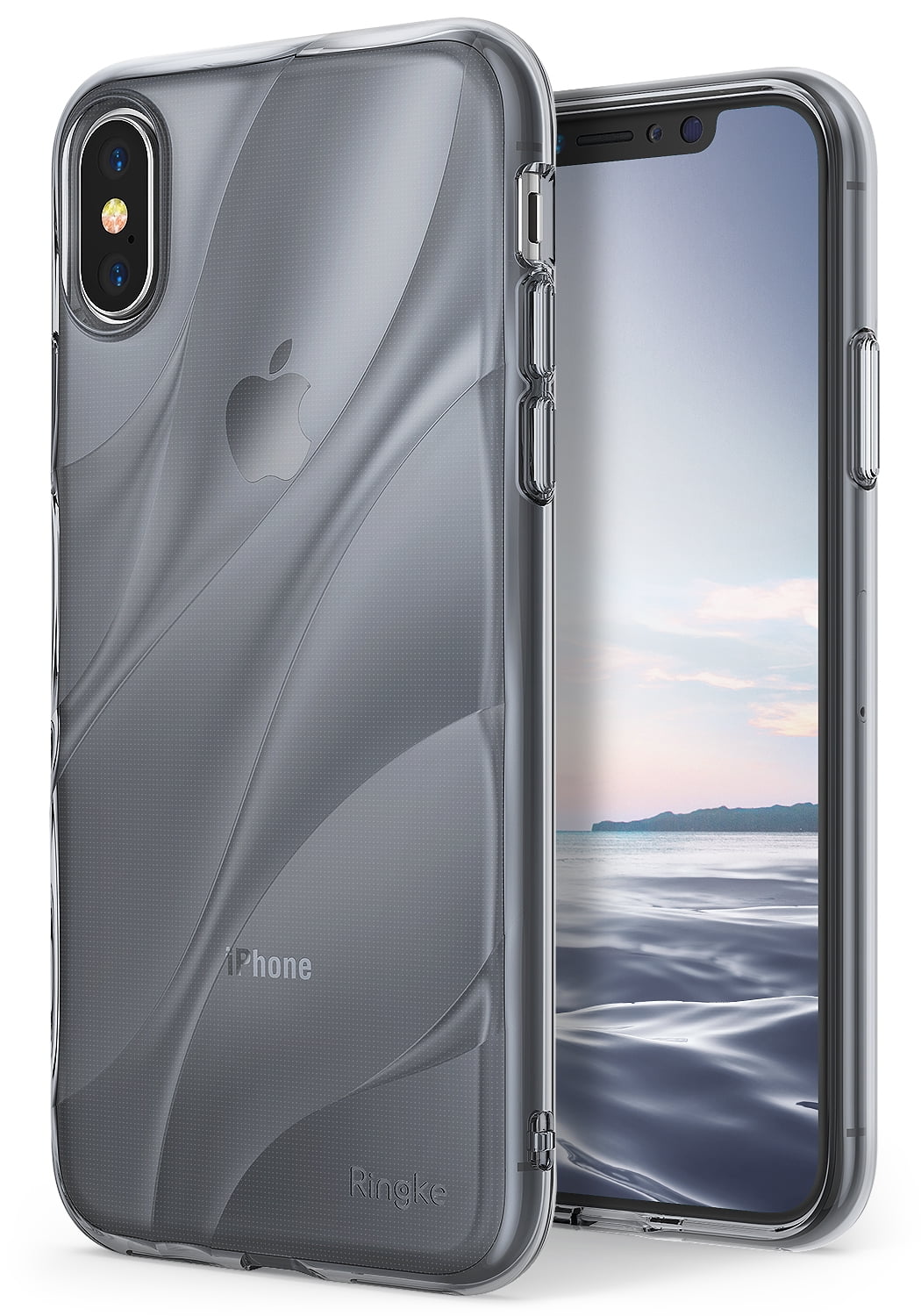 Apple iPhone X Phone Case, iPhone 10 Case, Ringke [Flow] Minimalist