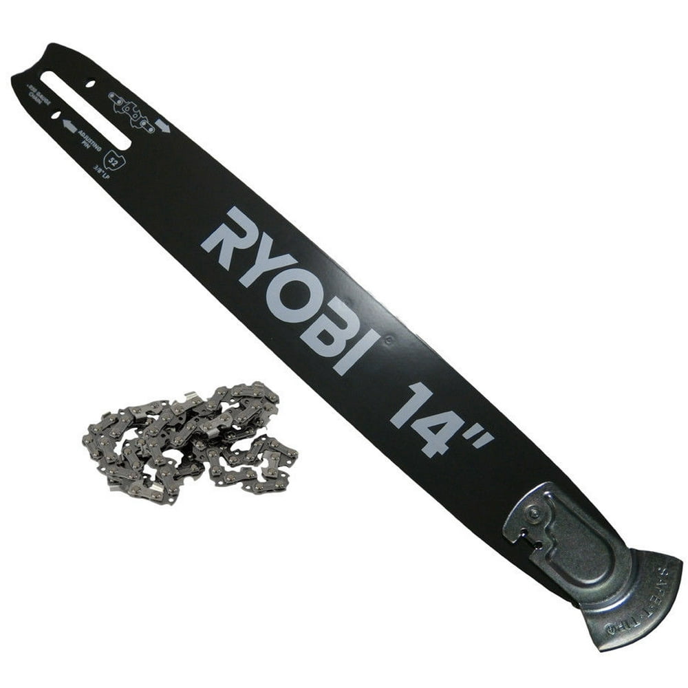 Ryobi RY3714 Genuine OEM Replacement 14" Guide Bar and Chain