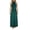 Green, variant on Business Casual Dress Sleeveless Irregular Slit Evening Dress for Office Daily Streetwear Dating Holiday