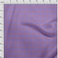 thumbnail image 4 of oneOone Rayon Blue Fabric Houndstooth Craft Projects Decor Fabric Printed By The Yard 56 Inch Wide, 4 of 4