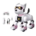 thumbnail image 3 of Juguete de Perro Robot para caminar, Robot con táctil inteligente RC para cachorros, perro mecánico eléctrico para niños y adultos, regalos de Rosa, 3 of 9