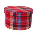 thumbnail image 2 of jifeng Christmas Gift Wrap Box Christmas Box for Valentines Day Holiday Graduations Dark Red Plaid, 2 of 9