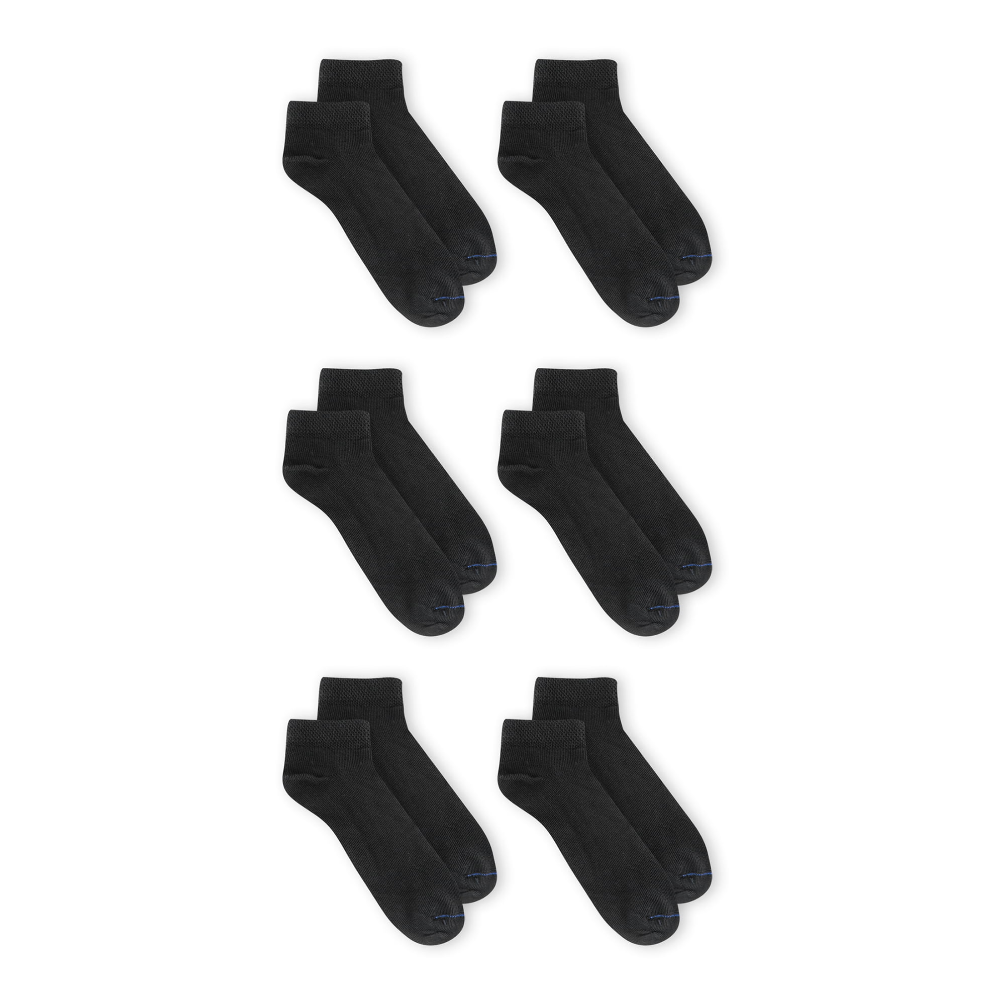 Dr. Scholl's Women's Diabetic and Circulatory Low Cut Socks 6-Pack