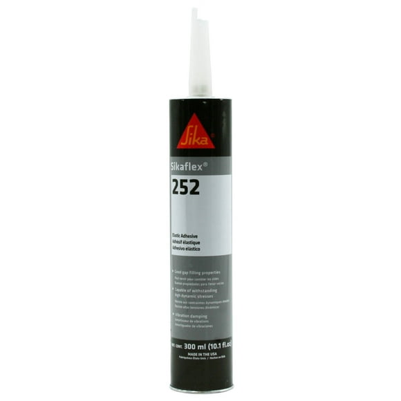 AP Caulk Sealant 017-90915 Sikaflex -252; Paintable; White; 10.5 Ounce Cartridge; Single
