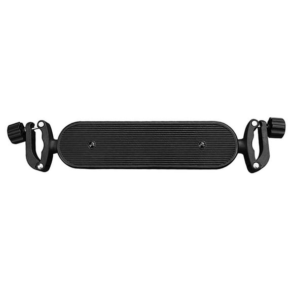 Beaupretty Stroller Footrest Universal Adjustable Foot Rest for Pushchair Black Material 1 Set