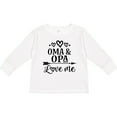 thumbnail image 3 of Inktastic My Oma Opa Love Me Grandkids Boys or Girls Long Sleeve Toddler T-Shirt, 3 of 5
