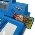 thumbnail image 4 of Dr. STEM: Solar-Powered Cash Register - Blue - 68pc Store & Shopping Roleplay Toy, Working Math Calculator, Sounds, Play Money & Debit Card, Kids 3+, 4 of 5