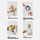 thumbnail image 5 of Ganchos De Ventosa De Plástico 1Pcs Suction Cup Hooks Vacuum Strong Non Marking Plastic Storage Without Punching for Household Bathroom Kitchen Door 3.98x2.28x1.34" JASKFLY, 5 of 9