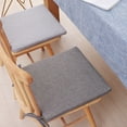 thumbnail image 6 of Thick Padding Garden Chair Seat Cushion, Outdoor Patio Dining Cushion With Ties, 15x15 Inch Durable Strap Replacement (Bronze ,40*40CM), 6 of 9