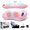 Pink, variant on Perehome 2026 Upgraded 3-in-1 Electric Neck Shoulder Lumbar Massage Pillow with Heating, Airbag Stretch & Muscle Relief, Back Support for Office Desks, Ideal Mother’s Day and Birthday Gift for Women